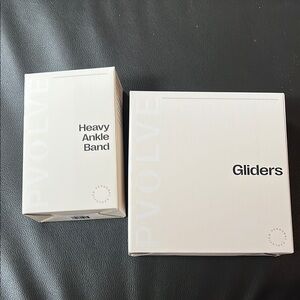 Pvolve NWT Heavy Ankle Band and Gliders